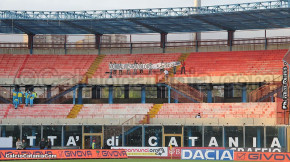 Catania-Ternana 2-0, i tifosi · Catania - Ternana