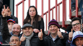 Catania-Ternana 2-0, i tifosi · Catania - Ternana