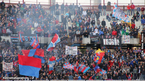 Catania-Bologna 2-2, i tifosi · Catania - Bologna
