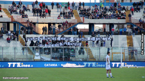 Catania-Bologna 2-2, i tifosi · Catania - Bologna