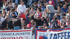 Catania-Trapani 4-1, i tifosi · Catania - Trapani