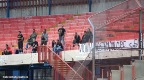 Catania-Ternana 2-0, i tifosi · Catania - Ternana