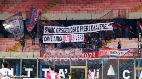 Catania-Crotone 1-1, i tifosi