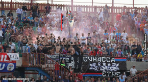 Catania-Livorno 1-1, i tifosi