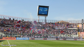 Catania-Trapani 4-1, i tifosi · Catania - Trapani