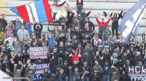 Melfi-Catania 1-1, i tifosi