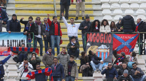 Messina-Catania 1-2, i tifosi · Messina - Catania