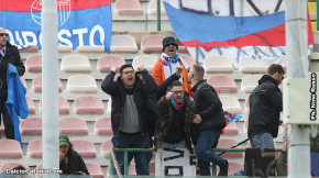Messina-Catania 1-2, i tifosi · Messina - Catania