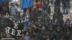 Messina-Catania 1-2, i tifosi · Messina - Catania