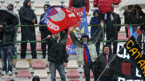Messina-Catania 1-2, i tifosi · Messina - Catania