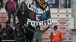 Messina-Catania 1-2, i tifosi · Messina - Catania