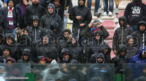 Messina-Catania 1-2, i tifosi · Messina - Catania