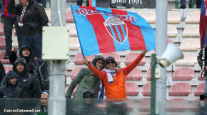 Messina-Catania 1-2, i tifosi · Messina - Catania