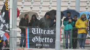 Messina-Catania 1-2, i tifosi · Messina - Catania