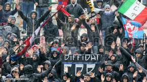 Messina-Catania 1-2, i tifosi · Messina - Catania