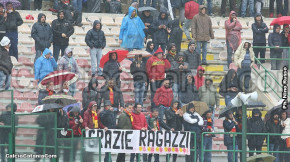 Messina-Catania 1-2, i tifosi · Messina - Catania