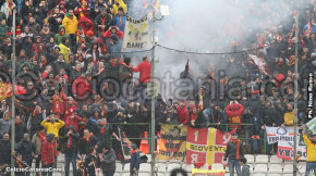 Messina-Catania 1-2, i tifosi · Messina - Catania