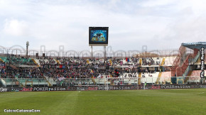 Catania-Melfi 0-2, i tifosi · Catania - Melfi