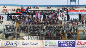 Catania-Melfi 0-2, i tifosi · Catania - Melfi