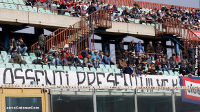 Catania-Melfi 0-2, i tifosi · Catania - Melfi