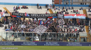 Catania-Melfi 0-2, i tifosi · Catania - Melfi