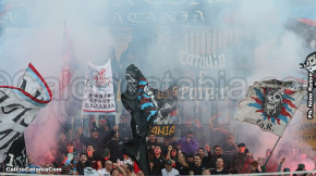 Catania-Vibonese 1-0, i tifosi