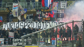 Cosenza-Catania 1-2, i tifosi