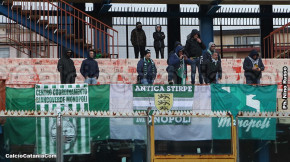Catania-Monopoli 4-1, i tifosi · Catania - Monopoli