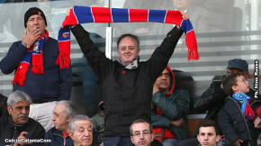 Catania-Ternana 2-0, i tifosi · Catania - Ternana