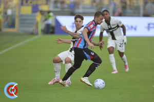 Parma-Catania 2-0 Coppa Italia frecciarossa · Parma - Catania
