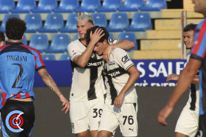 Parma-Catania 2-0 Coppa Italia frecciarossa · Parma - Catania