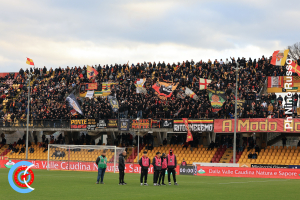 Benevento-Catania 3-2 i tifosi