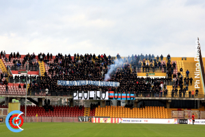 Benevento-Catania 3-2 i tifosi
