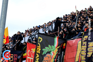 Benevento-Catania 3-2 i tifosi