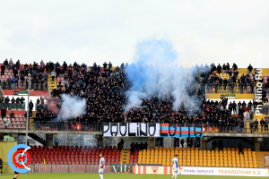 Benevento-Catania 3-2 i tifosi