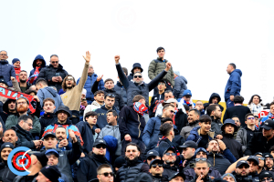 Benevento-Catania 3-2 i tifosi