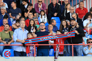 Catania-Latina 0-1 i tifosi