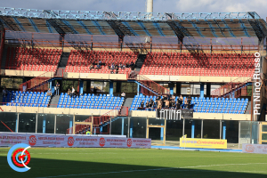 Catania-Latina 0-1 i tifosi