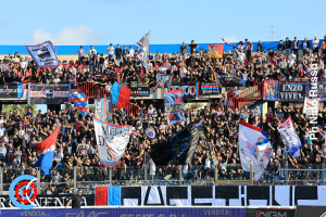 Catania-Latina 0-1 i tifosi
