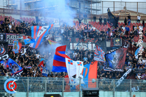 Catania-Latina 0-1 i tifosi