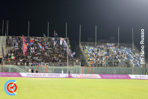 Crotone-Catania 1-0 coppa Italia i tifosi