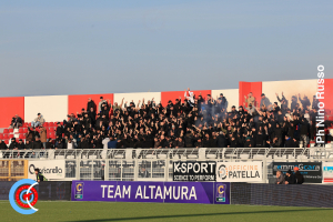 Team Altamura -Catsnia 1-1 (i tifosi) · Altamura - Catania