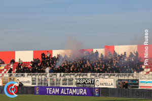 Team Altamura -Catsnia 1-1 (i tifosi) · Altamura - Catania