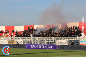 Team Altamura -Catsnia 1-1 (i tifosi) · Altamura - Catania