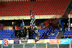 Catania-Cavese 1-1 i tifosi