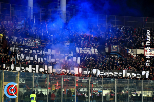 Catania-Cavese 1-1 i tifosi