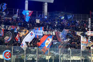 Catania-Cavese 1-1 i tifosi