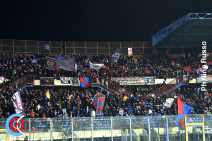 Catania-Cavese 1-1 i tifosi