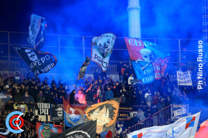 Catania-Cavese 1-1 i tifosi