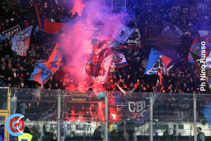 Catania-Cavese 1-1 i tifosi
